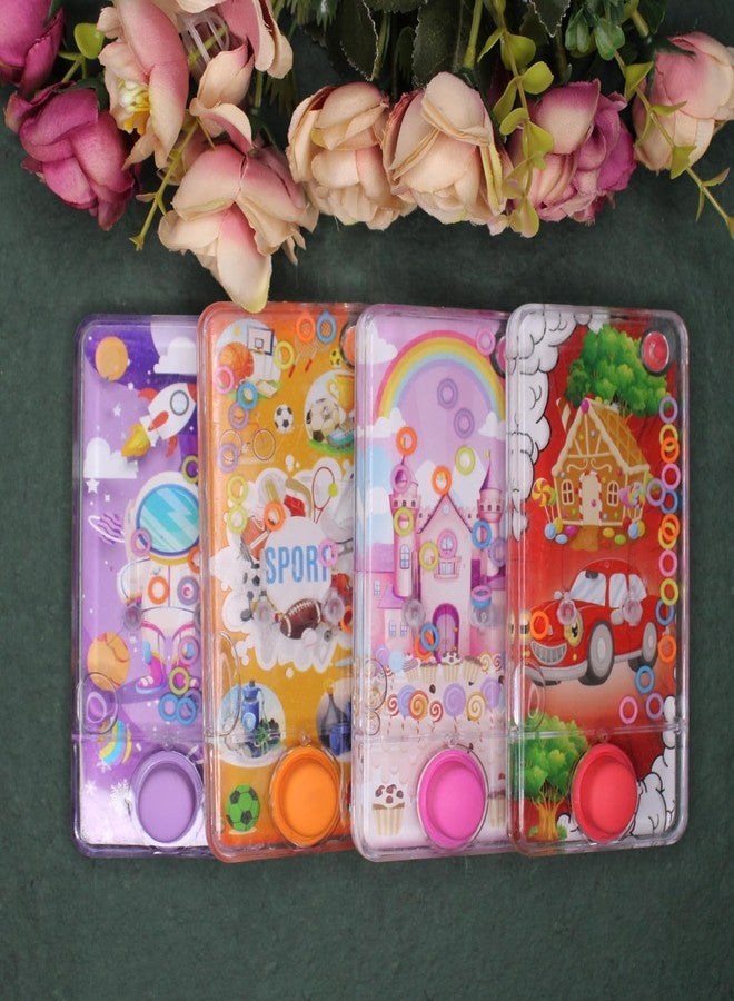 فولي لعبة رمي الحلقات المائية المحمولة باليد برسومات كرتونية بالكامل، مناسبة للأطفال والرضع. - Image 4